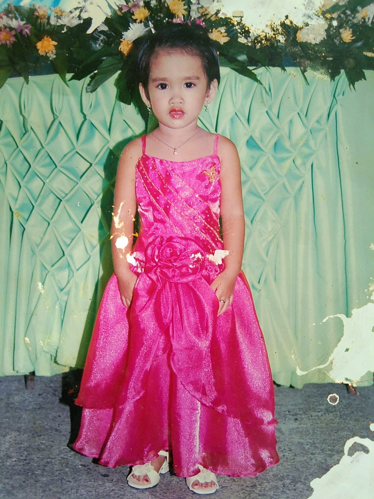 Joyce Ivy as a child